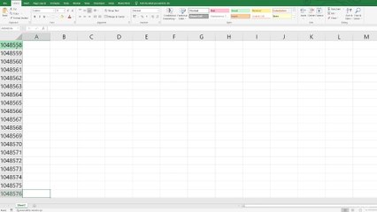 Basic excel 1, Cell row and Column