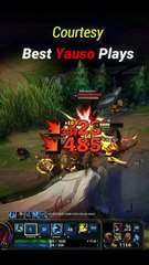 Courtesy - yauso best plays league of legends Montage