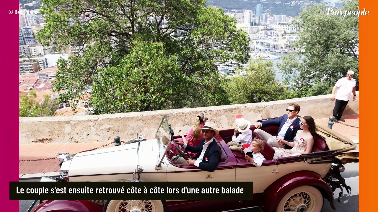 Alexandra de Hanovre en robe "nuisette" : la fille de Caroline en décapotable, son amoureux à l'arrière