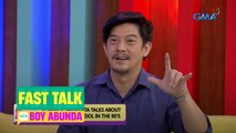 Fast Talk with Boy Abunda: Romnick Sarmenta, paano nga ba magpakilig noon? (Episode 92)