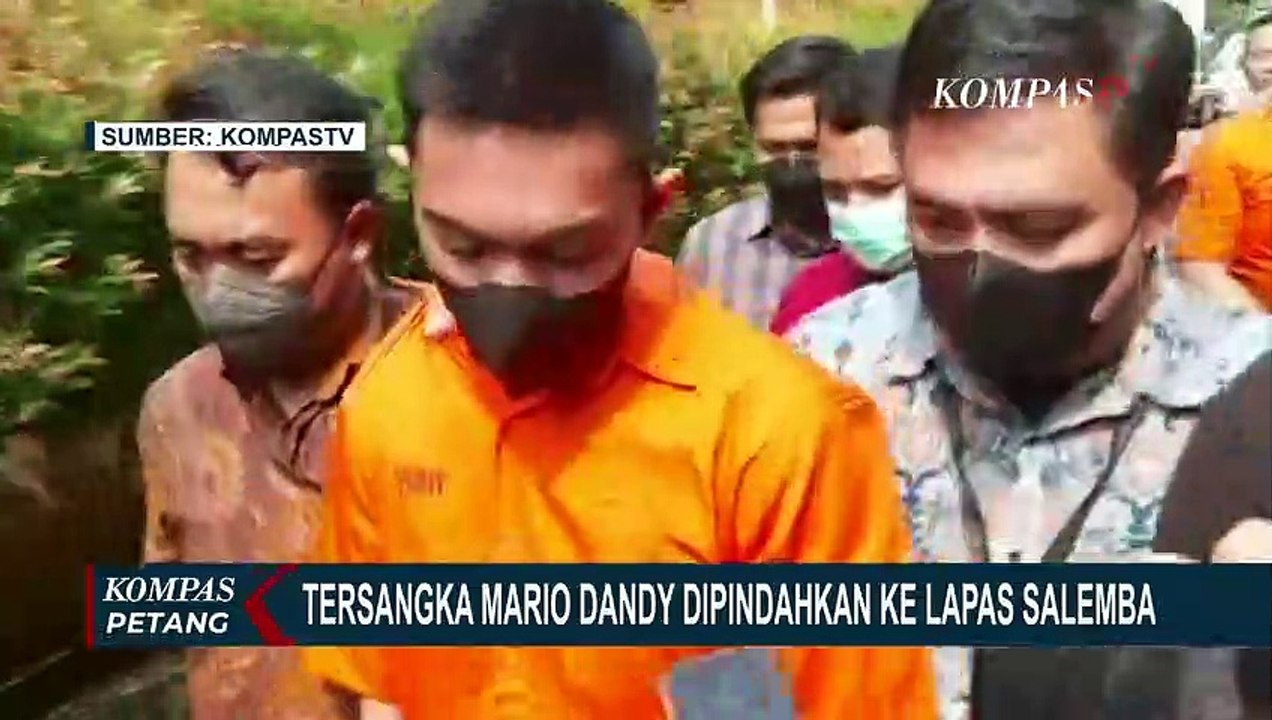 Tersangka Mario Dandy Dipindahkan ke Lapas Sale...