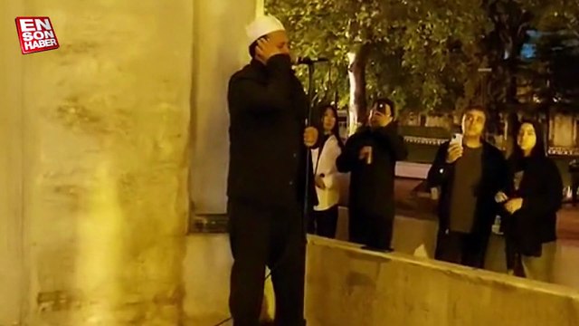 Ayasofya Camii ile Sultanahmet Camii arasında karşılıklı okunan ezan