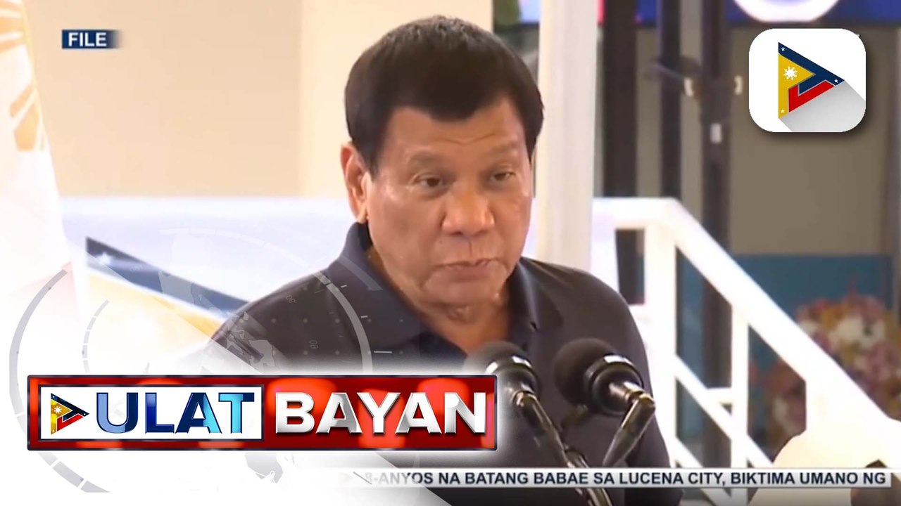 Dating Pres. Rodrigo Duterte, tinanggihan ang panawagan na maging anti-drug czar ng administrasyon ni PBBM