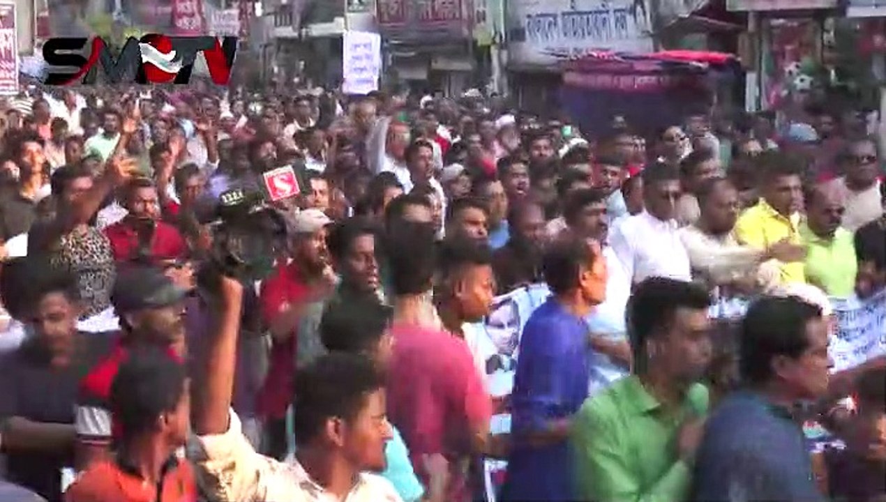 ১০ দফা দাবিতে কুমিল্লায় বিএনপির পদযাত্রা