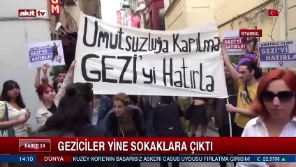 Kandil açıklaması sonrası Geziciler yine sokağa çıktı