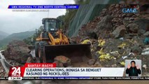 Clearing operations, ikinasa sa Benguet kasunod ng rockslides | 24 Oras