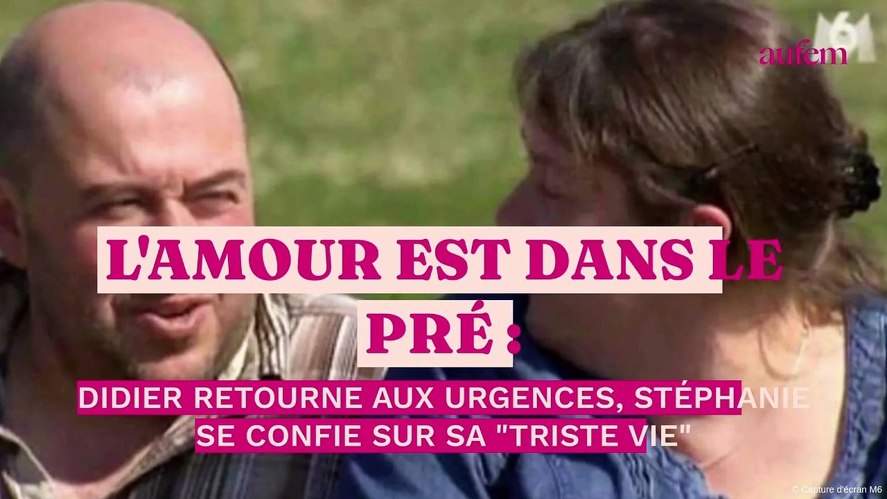 L'amour est dans le pré : Didier retourne aux urgences, Stéphanie se confie sur sa "triste vie"
