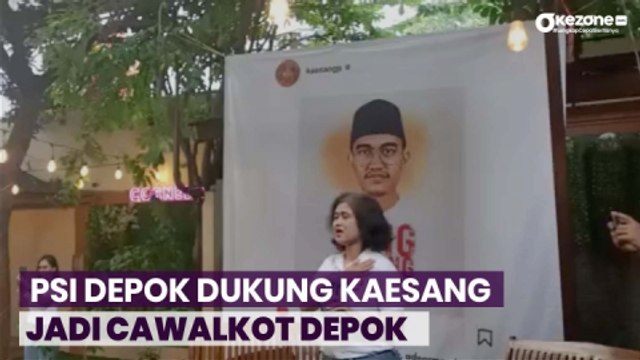 PSI Dukung Kaesang Pangarep jadi Cawalkot Depok Lewat Relawan ?Sang Menang?