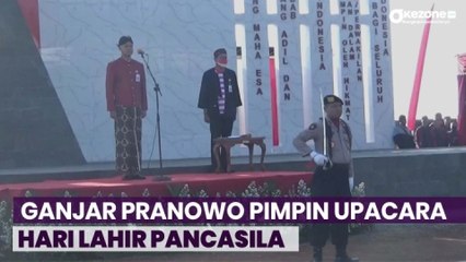 Ganjar Pranowo Pimpin Upacara Hari Lahir Pancasila di Alun-Alun Boyolali, Ini Pesannya