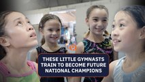 These little gymnasts train to become future national champions