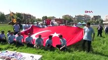 Türkiye Üniversitelerarası Yağlı Güreş Şampiyonası'nda pehlivanlar er meydanında