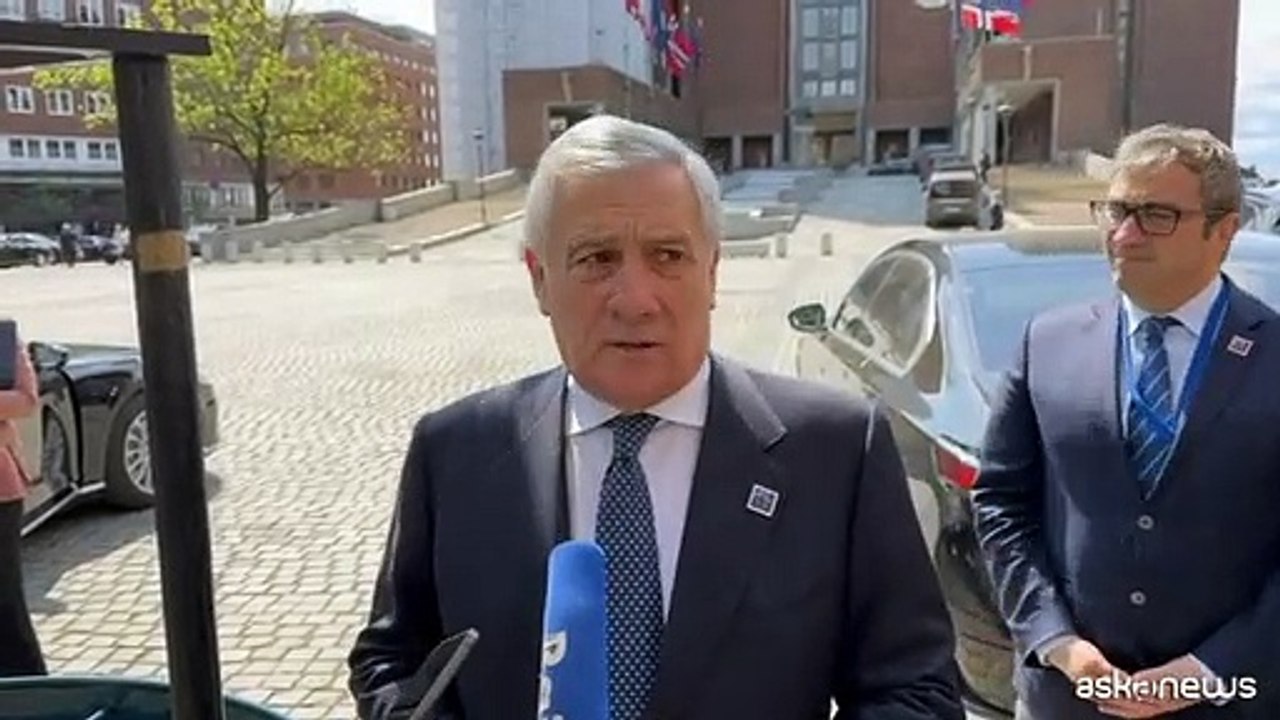Tajani: auspichiamo l'adesione della Svezia alla Nato a Vilnius