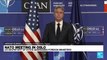 REPLAY: US Secretary of State Antony Blinken addresses NATO foreign ministers