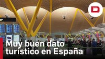 España registra su mejor abril en número de turistas internacionales y gasto