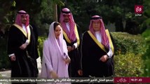 الملكة رانيا تستقبل والدة رجوة آل سيف خلال حفل الزفاف الملكي