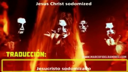 Marduk es una banda blasfema y satánica (Resubido por El fin de los tiempos TV)