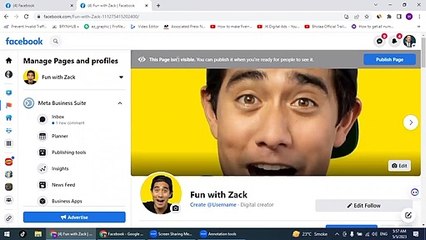 Facebook Page ho publish khasay karay jo unpublish ho jatay ha