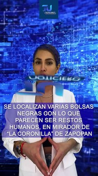 Fueron localizadas varias bolsas negras con lo que podría tratarse de restos humanos. Este hecho tuvo lugar en La Coronilla de Zapopan #TuNotiReel