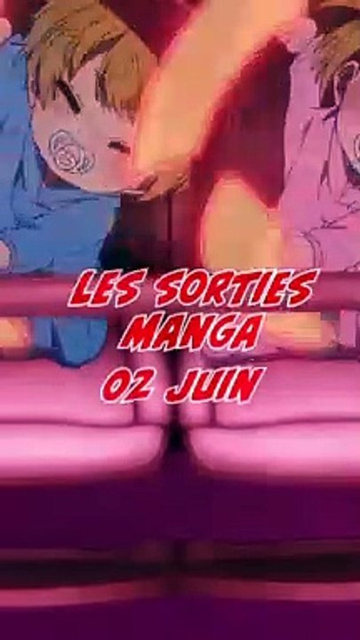 Les sortie manga 02 juin