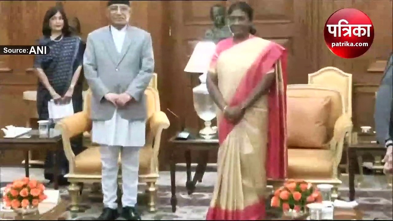 राष्ट्रपति द्रौपदी मुर्मू नेपाल के पीएम 'प्रचंड...