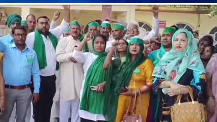 मुरादाबाद: भाकियू ने भाजपा सांसद बृजभूषण सिंह की गिरफ्तारी की मांग