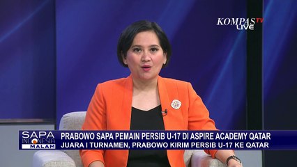 Prabowo Kunjungi Tim Persib Bandung U-17 di Aspire Academy Qatar