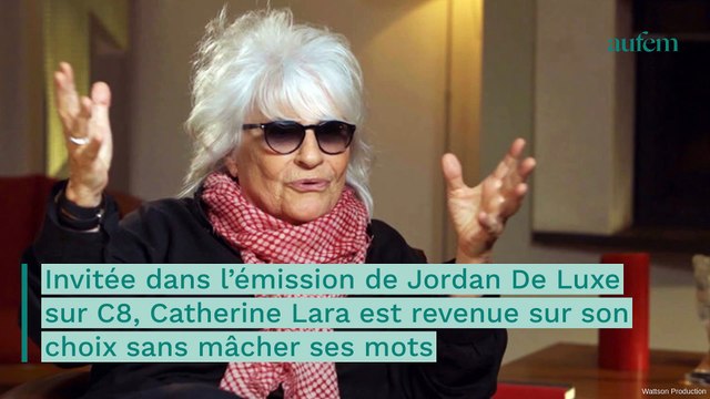 Les Enfoirés : Catherine Lara très cash, J'en avais marre de me déguiser