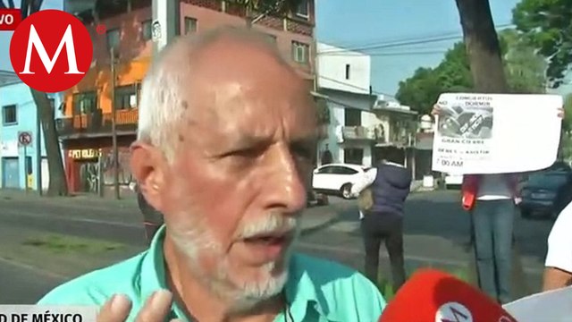 Vecinos de Azcapotzalco protestan en contra de conciertos en Parque Bicentenario