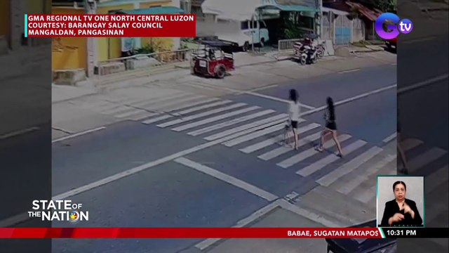 Babae, sugatan matapos mabundol ng motorsiklo | SONA