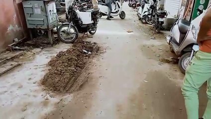 चौड़ा रास्ता से सटी फिल्म कॉलोनी का मामला: सडक़ बनाई, पानी निकासी भूले