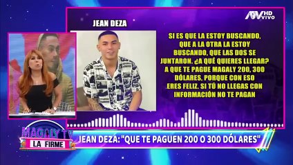 Jean Deza humilla a reportera de Magaly