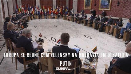 Europa e Zelensky se Reúnem na Moldávia em Desafio a Putin 🇪🇺