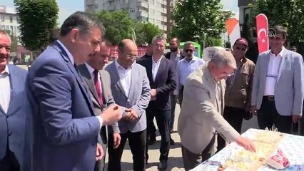 Çorum'da "Dünya Süt Günü"nde yarım ton süt dağıtıldı