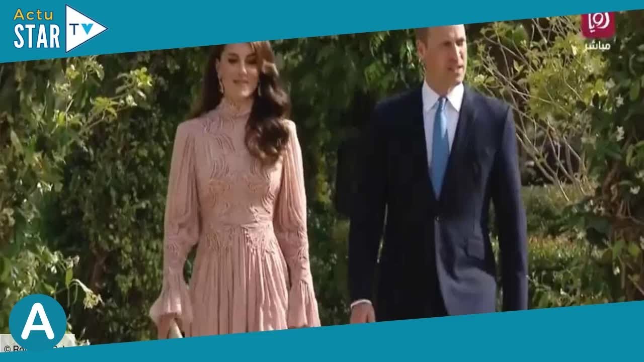 Mariage d’Hussein de Jordanie : Kate Middleton et William tout en élégance, leur arrivée remarquée