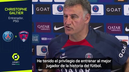 Galtier anuncia que Messi deja el PSG