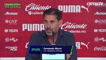 Fernando Hierro se dice dolido por la derrota de las Chivas