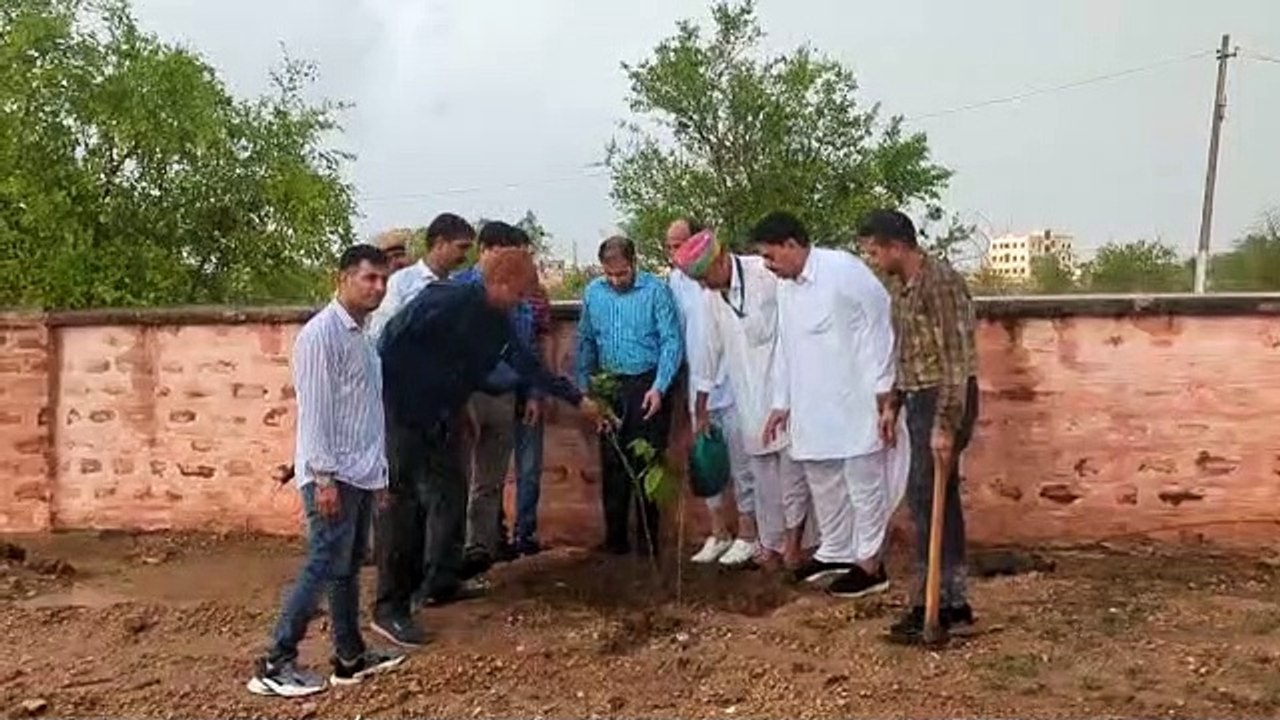 पर्यावरण समाचार पौधारोपण समाचार राजस्थान पत्रिका नागौर