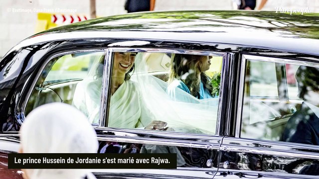 Mariage du prince Hussein de Jordanie et Rajwa : la mariée divine dans une robe chic aux codes vestimentaires précis
