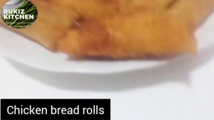 Crispy Chicken Bread Rolls