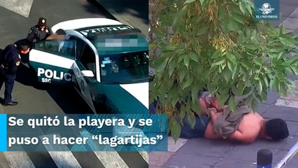 Cálmate deportista; roba bici, lo persigue la policía y finge hacer ejercicio para no ser capturado