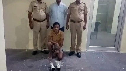 सीसीटीवी कैमरे चोरी का आरोपी पकड़ा