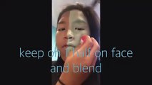 Natural makeup Back to school makeup tutorial (parody)