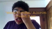 Kylie Jenner Lip Makeup Tutorial!  Bloopers TAKING IT OFF