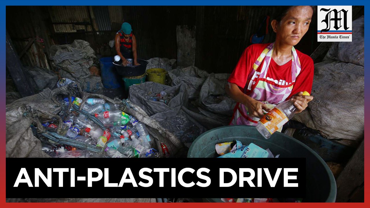 Plastic bottles cleaned, segregated in Manila