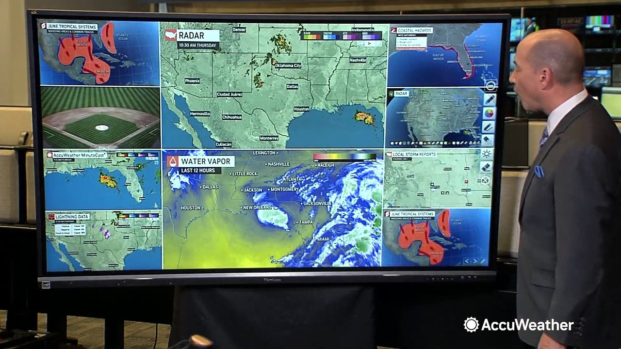 Forecasters watch for potential tropical development
