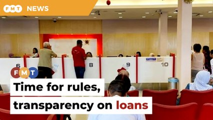 Time for rules, transparency on loans, says financial planner