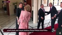 El rey Juan Carlos y la reina Sofía aparecen juntos pero sin hablarse en la boda del hijo de los Reyes de Jordania ‐ Hecho con Clipchamp