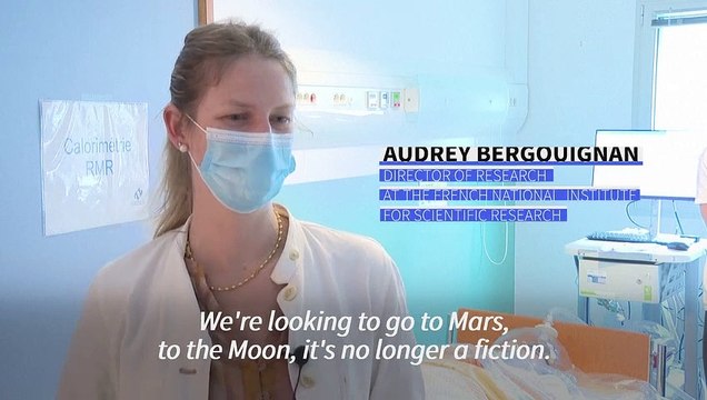 Toulouse space clinic: spending two months lying down to help research