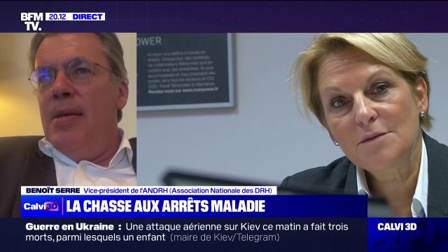 Fraude aux arrêts maladie: Les arrêts de courte durée qui étaient en moyenne de 3 jours ont monté à 4 jours et demi , explique Benoît Serre (ANDRH)