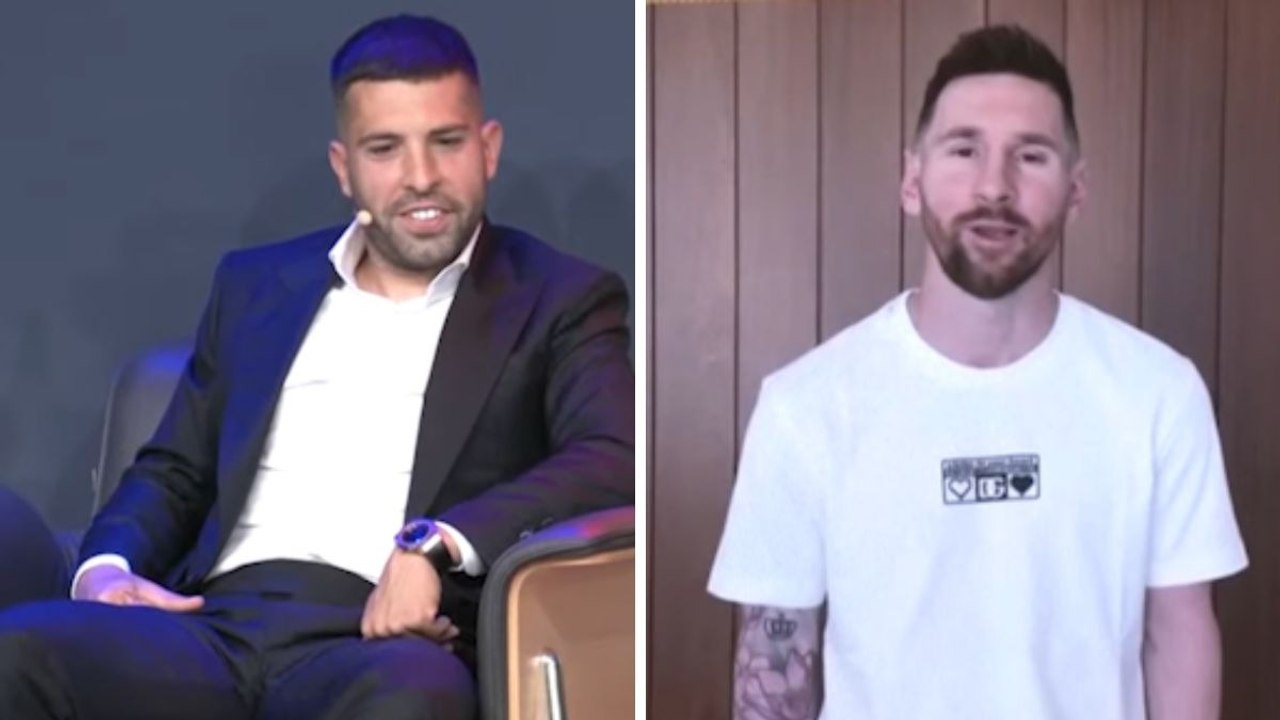 El inicio del mensaje a Jordi Alba que desconcertó a Twitter: “¿Messi ha dicho eso de verdad?”